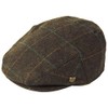Failsworth Millinery Cambridge Flat Cap (Latest Version) in Checked 300,