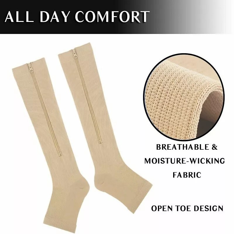 BF-NOW® Vital Socks for Compression and Circulation 3 Pairs Medias