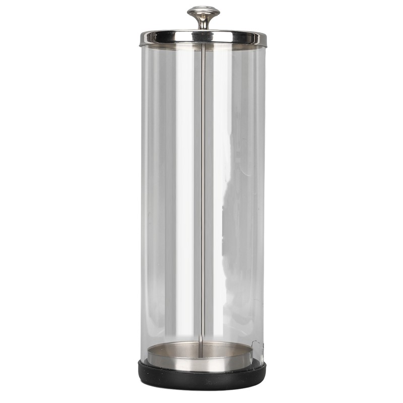 Barbicide Soaking Jar Large Glass Cleaning Jar for Barber Tools