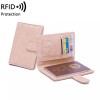 Charm Infinite RFID Blocking Leather Passport Case Multi-slot Travel Card