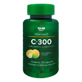 5h8 Vitamina C300mg Refuerzo Inmune 120 Caps Meses Sabor