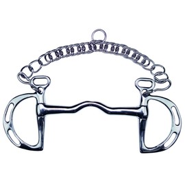 Feeling 606642 Gebiss Kimberwick, Unisex, 606642, Mehrfarbig, 125 mm