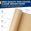 PerkHomy Brown Kraft Paper Roll 17.5" x 1,800" (150') for