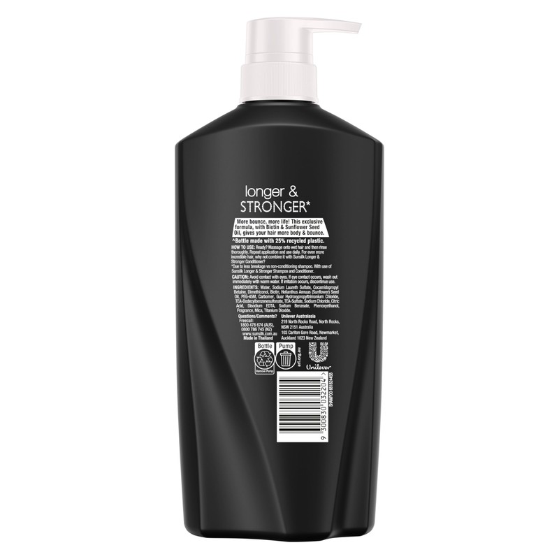Sunsilk Longer & Stronger Shampoo 700 mL