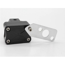 GIDIBII Handlebar Riser, Stand Post Clamp Riser for Honda Ruckus Zoomer Scooter NPS50 2003-2012 (Black)