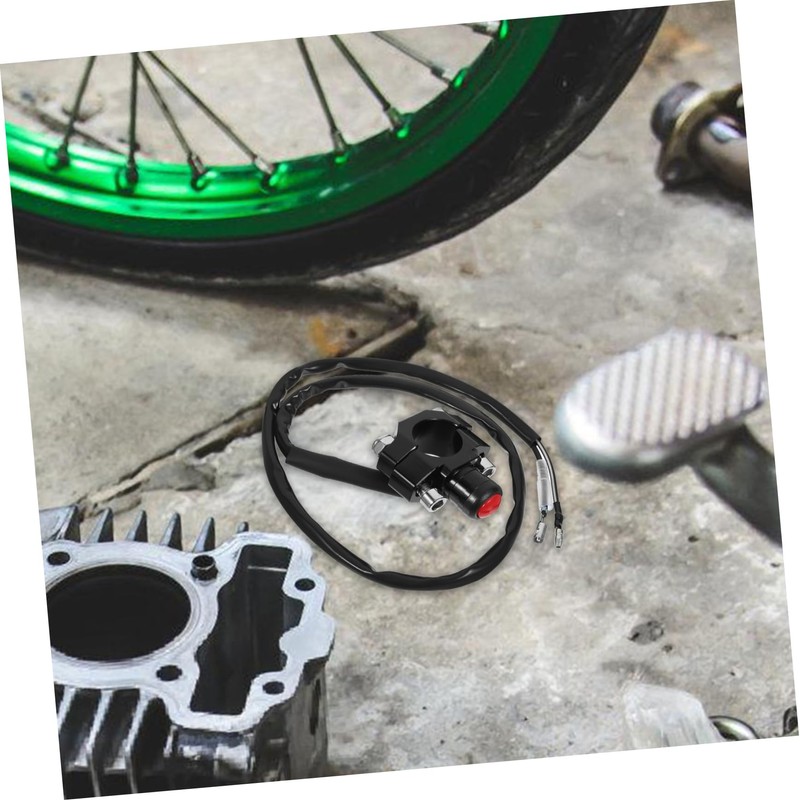 Mikinona Replacement Motorcycle Ignition Coil Switch with Horn Function CNC