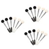 Baluue 18pcs Dual-ended Eyebrow Brush Sponge Professional Makeup Applicator for