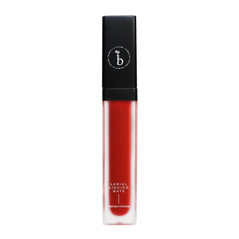 Bloóm Cosmetics, Labial líquido mate hidratante de larga duración 8ml
