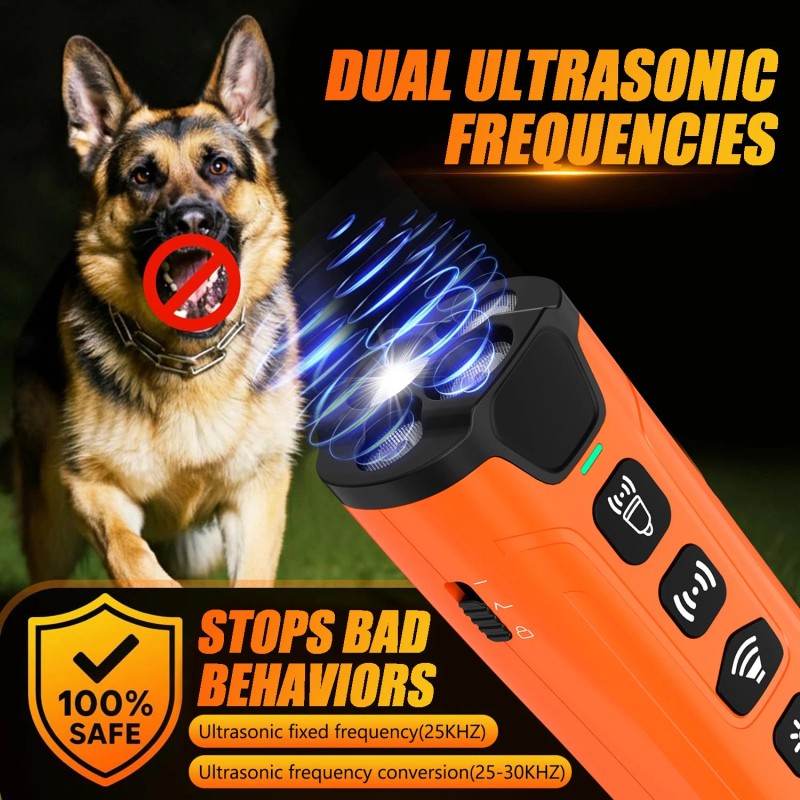 eperfectcom Dog Bark Deterrent Device Ultrasonic Anti Barking Dogs Training