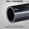 BEIJIULI 2" ID 4" Leg Length Silicone Coupler Hose with