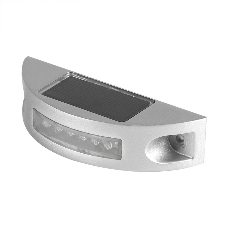 Casting Aluminum Solar Power 6 LED Outdoor Waterproof Driveway Pathway