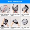 Windshield Sun Shade for 2009-2018 Dodge RAM 1500 Foldable Front