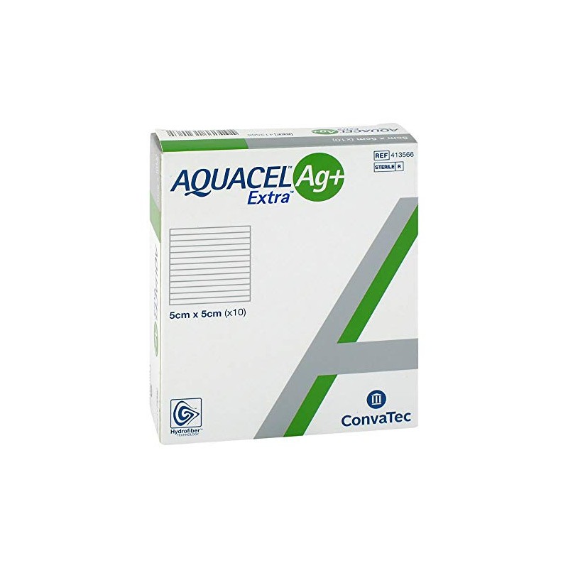 Aquacel Silver A G+ EXTRA Wound Dressings 5 cm x