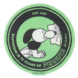 Snoopy [Die Cut Sticker] Character Sticker/75th Anniversary 50's GR Peanuts