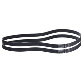 QUARKZMAN Pack of 2 V-Ribbed Belts 410J 8 Teeth PJ Drive Belt EPDM Rubber Poly Drive Motor Belt Belt V-Ribbed Belt for Household Appliance Vehicle Maintenance Agricultural Machinery Industrial