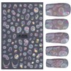 TiMi 3D Holographic Bubble Nail Stickers - Summer Cute Designs,