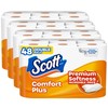 Scott ComfortPlus Toilet Paper, 48 Double Rolls, 231 Sheets per