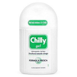 Chilly:"Formula Fresca" ("Fresh Formula") Gel Intimate Cleanser 6.76 Fluid Ounce (200ml) Package [ Italian Import ]