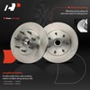 A-Premium 12.99 in (329.9 mm) Front Vented Disc Brake Rotors