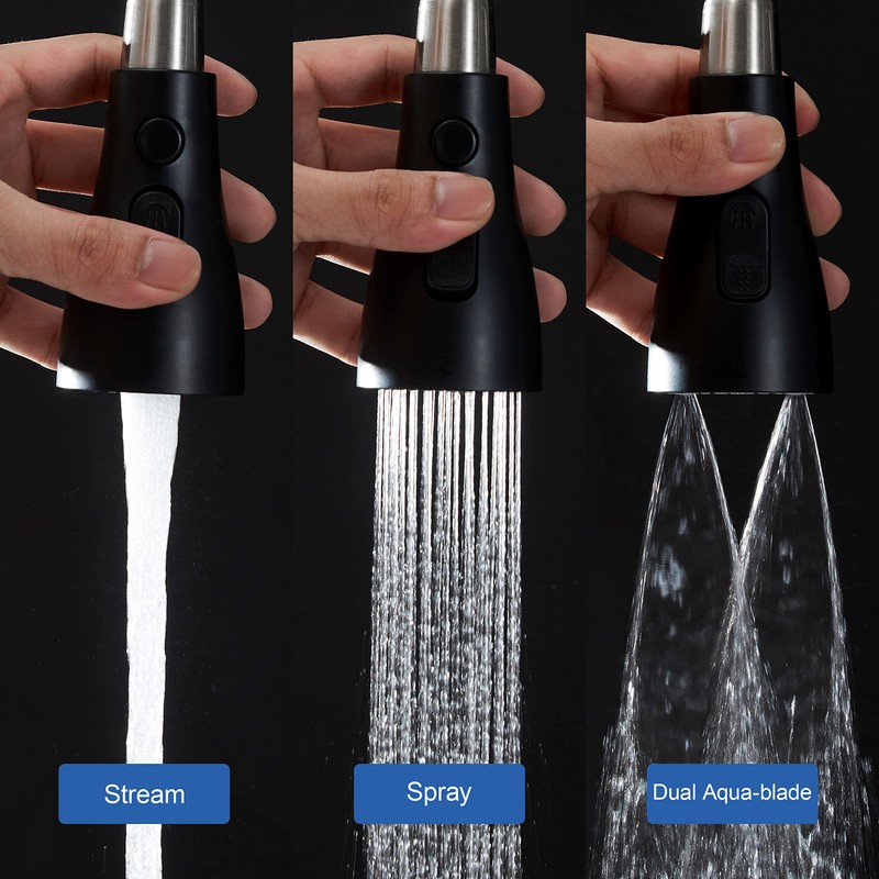 Kitchen Faucet Sprayer Head Replacement - Pull Down Faucet Spray