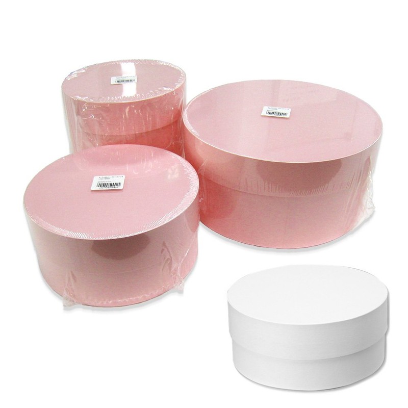 Heiko 6868357 White Cylindrical Box Gift Box 6868357