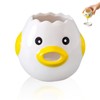 1 Yellow Chick Ceramic Egg Separator, Kitchen Baking Tool, Egg