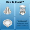 Aygrochy 2025 Upgraded 120V 90W LED Pool Light Bulb for