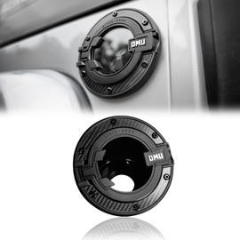 Genesis Series Aluminum Transparent Space Capsule Gas Tank Cover Compatible with Jeep Wrangler JL 2018-2025