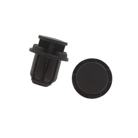 Hihaha 30pcs 14mm Hole Dia Car Door Trim Fender Plastic Rivets Clip Black Durable Material
