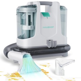 HAUSHOF 400W Portable Carpet Spot and Upholstery Cleaners Handheld Deep Cleaners