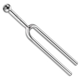 JJiaoLinin Tuning Fork,A440 Tuning Fork Stainless Steel Tuning Fork Stainless Steel Tuning Fork Standard A 440 Hz for Musical Standard Instruments Violin Guitar Tuner Devices