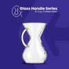 Chemex Pour-Over Glass Coffeemaker - Colored Glass Handle Series -
