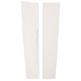 Jack Bunny 262-5183301 Unisex Arm Cover (Brand Logo) / Golf UV Protection, 030_white