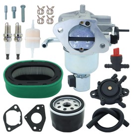 REMEDART 16-853-19-S Carburetor Fits for Kohler 7000 Series KT715 KT725 KT730 KT735 KT740 KT745 for 1685319S 16 853 19S 32 853 63-S 32-853-67-S 32-853-34-S 32 853 50-S with Oil filter Air filter