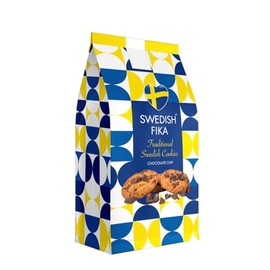 Swedish Fika Traditional Chocolate Chip Cookies Bag, 8.81oz (Pack of 2)