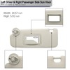 Driver Left & Passenger Right Side Sun Visor Replacement Compatible