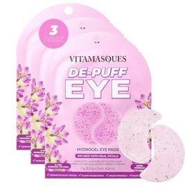 Vitamasques Parches De Hidrogel Para Ojos Con Lavanda Y Colágeno Vegano, Mascarilla Para El Contorno De Ojos, Regalo De Cumpleaños Para Mujeres,...   