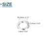 sourcing map M3 Split Lock Washer, 50Pcs 304 Stainless Steel