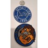 Unbranded (2)- Detroit Lions Embroidered Iron On Patches 3.25”x 3.25”