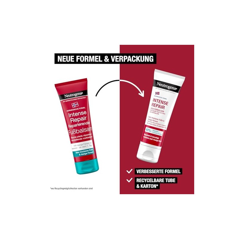 Neutrogena Norwegian Formula Foot Care Cream for Cracked Heels, 50