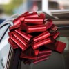 EZ LETTERING Large Pull String Windshield Gift Bow for Car