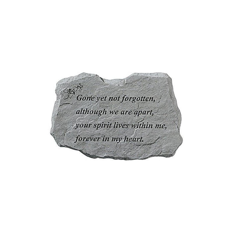 Design Toscano Gone Yet Not Forgotten: Cast Stone Memorial Garden