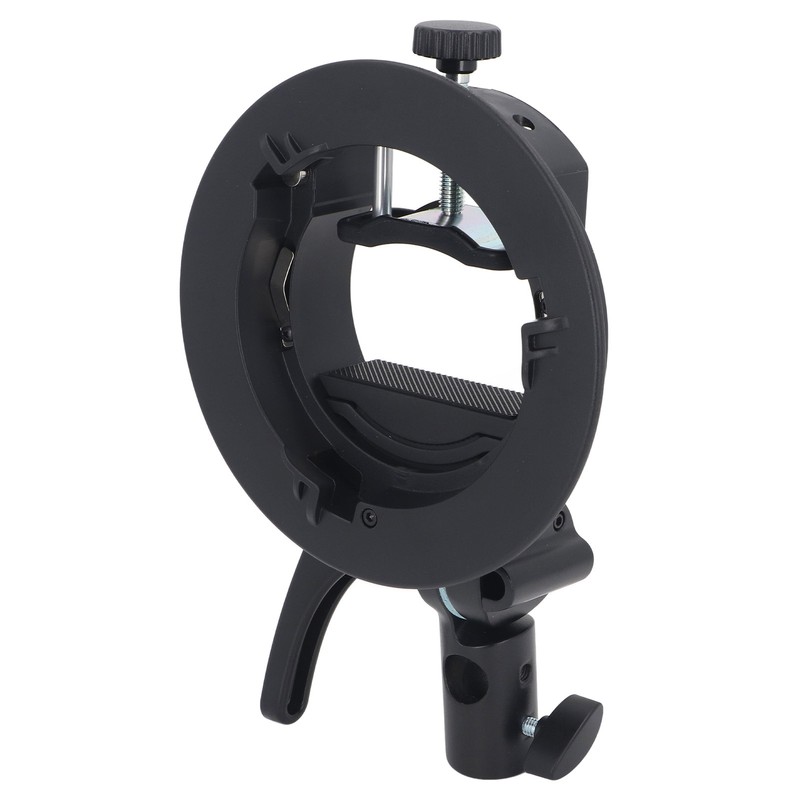 Flash Bracket for Bowens Mount Plastic Metal Round Head Flash