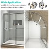 8 Pieces Shower Door Wheels Curved Shower Door Rollers Replacement
