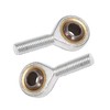 6pcs M10 x 1.5 Male Rod End Rose Joint Thread