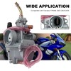 Aynaxcol 5HN-14101-00-00 TTR90 Carburetor with Air Filter and Valve Petcock