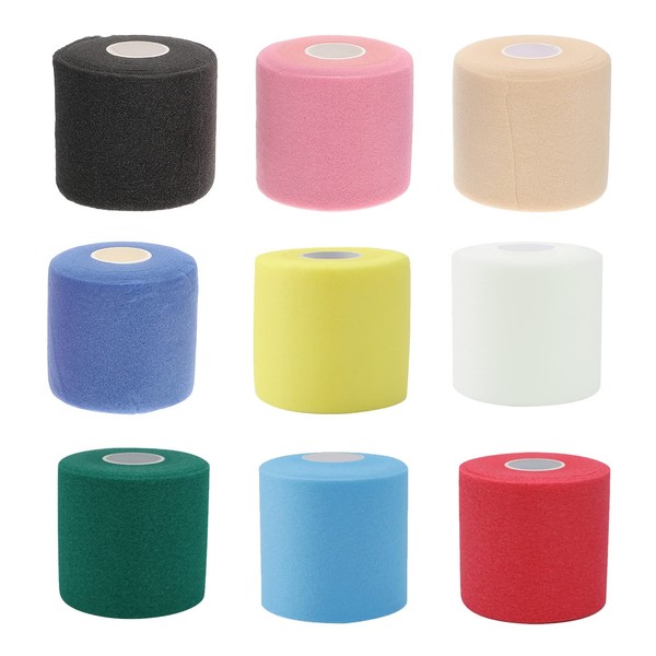 4pcs Foam Underwrap Athletic Foam Tap Sports Pre- wrap- proof