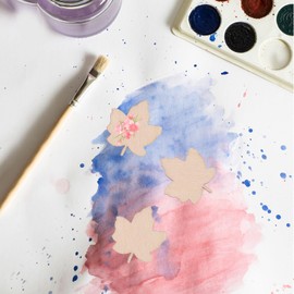 SEWACC 100pcs Wooden Maple Leaf Cutouts Maple Leaves Wood Pieces Unfinished Blank Wooden Slices Embellishments