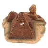 Aquarium Pyramid Decor Realistic Safe Resin Fish Tank Pyramid Hiding
