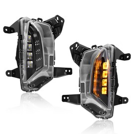 OKSIWA 3 Colors LED Fog lights DRL for 2022-2024 Chevy Equinox,Upgrade Kits